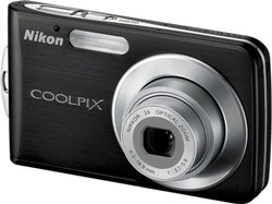 Digitalni-fotoaparat-NIKON-Coolpix-S210-8-0-Mega-Pixela-3xzoom-2-5-LCD-punjiva-Li-jon-baterija-crne-boje